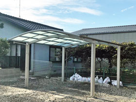 のカーポート レイナツインポートグラン　積雪〜20cm対応 施工例