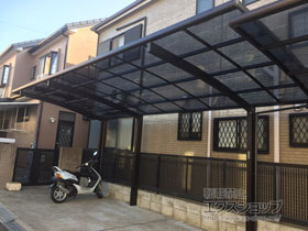 のカーポート レイナポートグラン 延長　積雪〜20cm対応 施工例