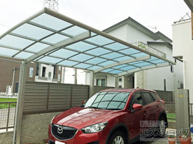 のカーポート レイナポートグラン 延長　積雪〜20cm対応 施工例