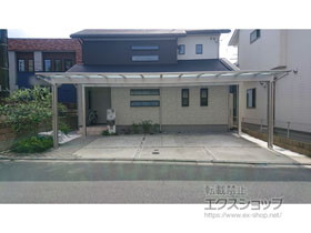 のカーポート エフルージュ トリプル 積雪〜20cm対応 施工例