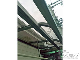 のバルコニー・ベランダ屋根 スピーネ R型 屋根タイプ 単体 積雪〜20cm対応 施工例