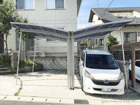 のカーポート プレシオスポート Y合掌 積雪〜20cm対応 施工例