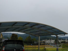 のカーポート レイナツインポートグラン　積雪〜20cm対応 施工例