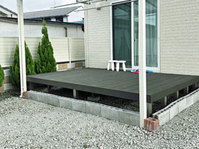 のウッドデッキ リウッドデッキ 200 施工例