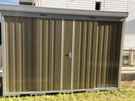 の物置・屋外倉庫 ネクスタ 一般型 3050×950×2020 NXN-29S-MB 施工例