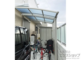 のサイクルポート・駐輪場 レイナポートグランミニ 積雪〜20cm対応 施工例