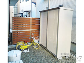 の物置・屋外倉庫 グランプレステージジャンプ 1695×650×1900（GP-176A-T） GP-176A-T-SW 施工例