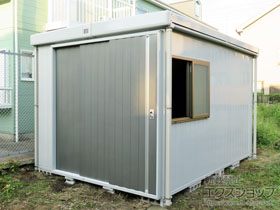 の物置・屋外倉庫 モノパルテ 一般型（KXN-101H） KXN-101H-PG 施工例