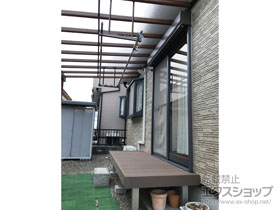 のテラス屋根 サザンテラス (パーゴラ仕様) テラスタイプ 単体 積雪〜20cm対応 施工例