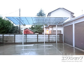 のカーポート レイナポートグラン 延長　積雪〜20cm対応 施工例