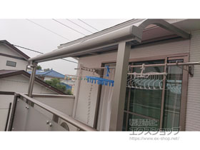 のバルコニー・ベランダ屋根 スピーネ R型 1500 屋根タイプ 単体 積雪〜50cm対応 施工例