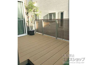 YKKAPのウッドデッキ リウッドデッキ 200 ※L字 施工例