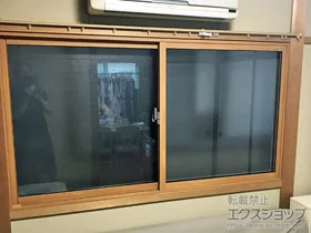 LIXIL リクシル(トステム)の内窓（二重窓・二重サッシ） インプラス ダストバリア仕様 引違い窓 2枚建 施工例