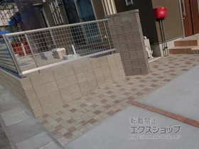 YKKAP�̃t�F���X�E��E�� �V���v���I�t�F���XM2�^ �c�䌅���b�V�� ���R���^�C�v �{�H��