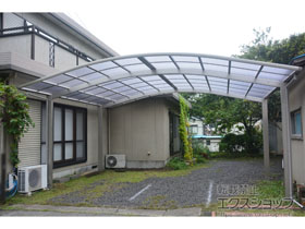 のカーポート レイナツインポートグラン　積雪〜20cm対応 施工例