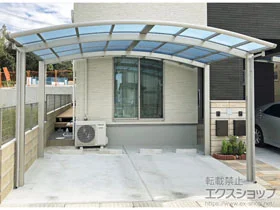 YKKAPのカーポート レイナツインポートグラン　積雪～20cm対応 施工例