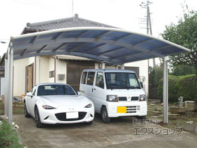 のカーポート レイナツインポートグラン　積雪〜20cm対応 施工例