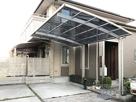 YKKAPのカーポート レイナポートグラン　積雪～20cm対応 施工例