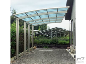 のカーポート レイナポートグラン 縦連棟　積雪〜20cm対応 施工例