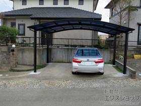 のカーポート レイナツインポートグラン　積雪〜20cm対応 施工例