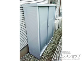 の物置・屋外倉庫 シンプリー 一般型 1320×415×1603（MJX-134D-P） MJX-134D-P-FS 施工例