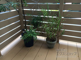 のウッドデッキ リウッドデッキ 200※L字納まり・部分段床含む 施工例