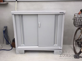 の物置・屋外倉庫 シンプリー 一般型 1100×515×903（MJX-115A） MJX-115A-FS 施工例
