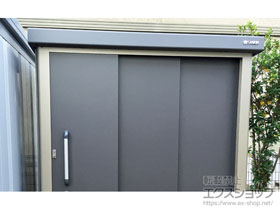 の物置・屋外倉庫 エスケーエイト SK8-50 一般型 1800×800×1940 SK8-50-GK 施工例