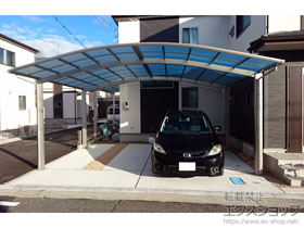 のカーポート レイナツインポートグラン　積雪〜20cm対応 施工例