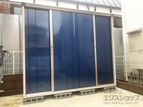 の物置・屋外倉庫 グランプレステージジャンプ 2247×750×1900（GP-227A-F） GP-227A-F-DB 施工例