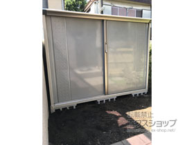 の物置・屋外倉庫 グランプレステージジャンプ 1879×900×1400（GP-199C-F） GP-199C-F-GS 施工例