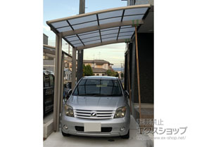 のカーポート ネスカR (ラウンドスタイル) 積雪〜20cm対応 施工例