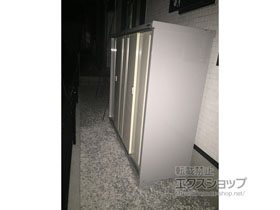 の物置・屋外倉庫 シンプリー 一般型 1940×615×1603 MJX-196D-FW 施工例