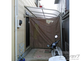 のテラス屋根 ヴェクターテラス R型 テラスタイプ 単体 積雪〜20cm対応 施工例