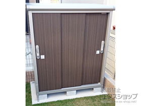 の物置・屋外倉庫 エスモ 一般型 1350×750×1501 ESE-1307E-DW 施工例