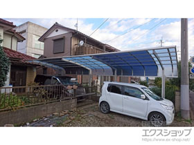 のカーポート レイナキャップポートグラン 縦連棟　積雪〜20cm対応 施工例