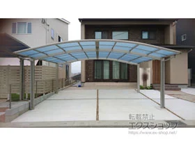 YKKAPのカーポート レイナツインポートグラン　積雪～20cm対応 施工例
