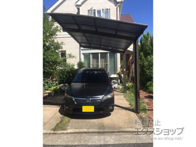 のカーポート ネスカR (ラウンドスタイル) 積雪〜20cm対応 施工例