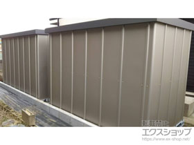 の物置・屋外倉庫 エスケーエイト SK8-130 一般型 2600×1600×1940 SK8-130-GK 施工例