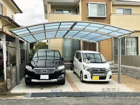 YKKAPのカーポート レイナツインポートグラン　積雪～20cm対応 施工例