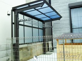 のテラス屋根 フーゴF 独立テラスタイプ 単体 積雪〜20cm対応 施工例