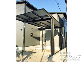 のカーポート ネスカF (フラットスタイル) 積雪〜20cm対応 施工例