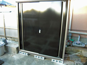 の物置・屋外倉庫 ナイソーシスター　1740×720×1903（KMW-177E） KMW-177E 施工例