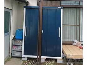 の物置・屋外倉庫 クール COOL-1575 一般型 1500×750×1937 COOL-1575-OM 施工例