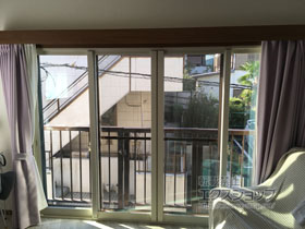 の二重窓（内窓） インプラス ダストバリア仕様 引違い窓 4枚建 施工例