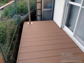 のウッドデッキ マージウッドデッキ 施工例
