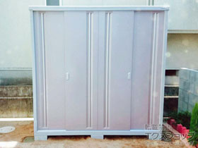 の物置・屋外倉庫 シンプリー 一般型 1940×905×1903（MJX-199E-P） MJX-199E-P-AR 施工例