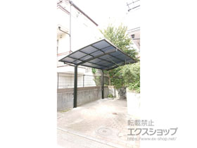 のカーポート ネスカR (ラウンドスタイル) 積雪〜20cm対応 施工例