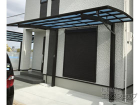 のカーポート レイナポートREグラン 前下がり 積雪〜20cm対応 施工例