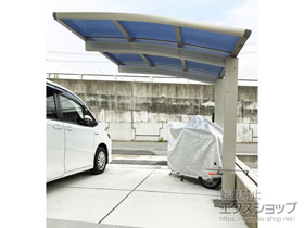 のサイクルポート・駐輪場 レイナポートグランミニZ 積雪〜20cm対応 施工例